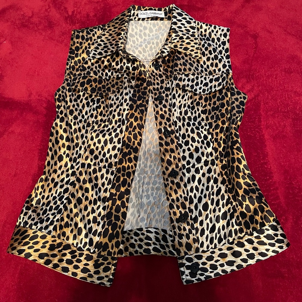 Dolce&Gabanna leopard jacket